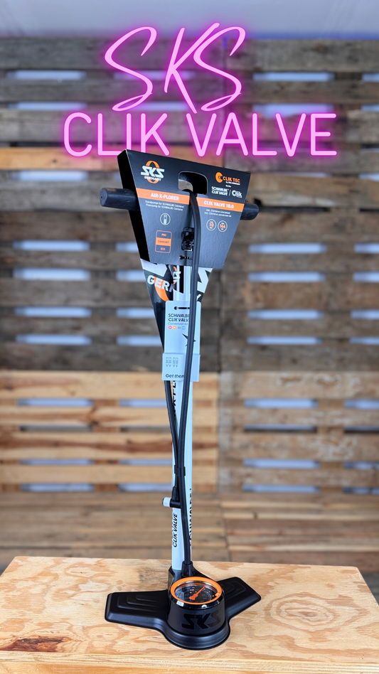 Die passende Standpumpe zum neuen Ventile - SKS Clik Valve Standpumpe☺️