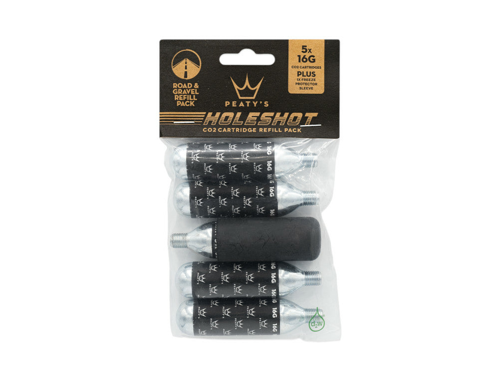 PEATY´S Holeshot CO2 Kartuschen Set 5 x 16g
