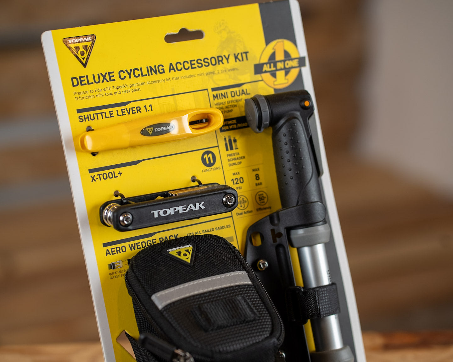 TOPEAK Deluxe Cycling Accesory Kit