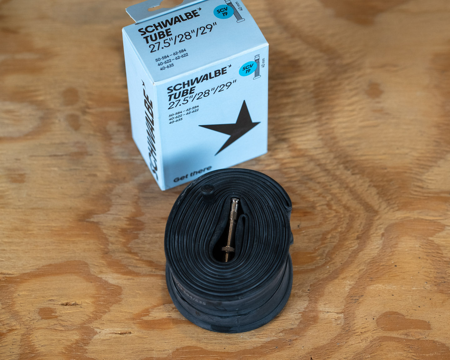 SCHWALBE Schlauch mit SCV Clik Valve Ventil