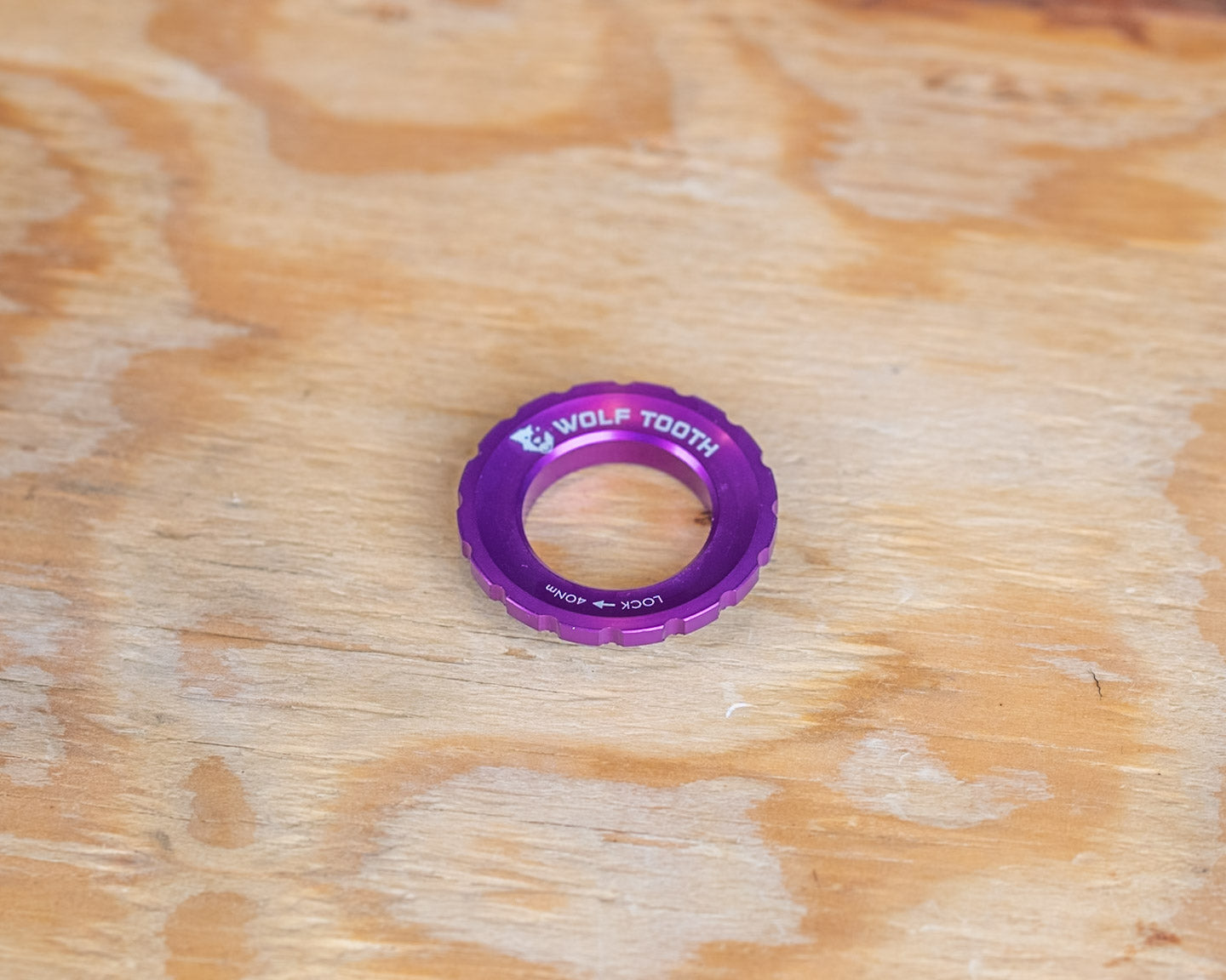 WOLF TOOTH Centerlock Ring -lila-