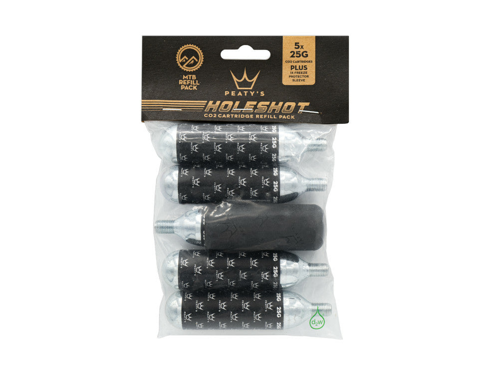 PEATY´S Holeshot CO2 Kartuschen Set 5 x 25g