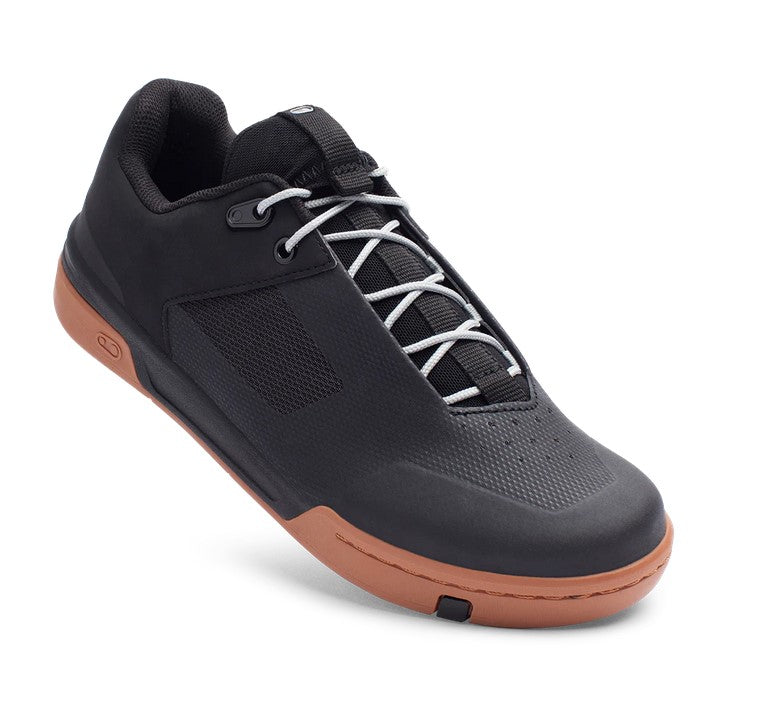 CRANKBROTHERS Stamp Lace Flat Shoes - Black / Silver