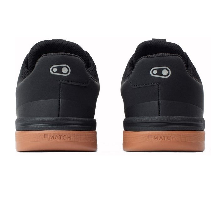 CRANKBROTHERS Stamp Lace Flat Shoes - Black / Silver