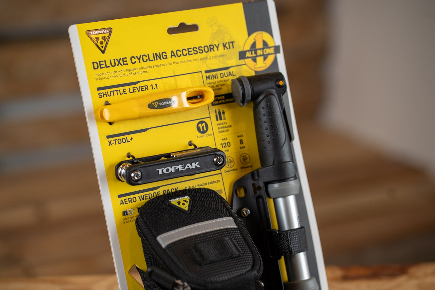 TOPEAK Deluxe Cycling Accesory Kit