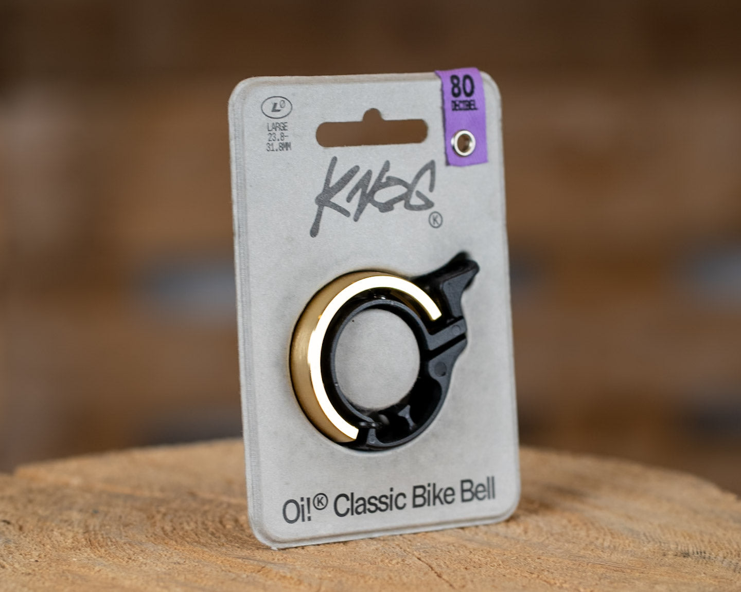 KNOG Oi Fahrradklingel Classic - brass -