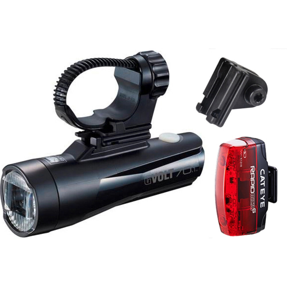 Cateye Beleuchtungskit GVolt 70.1 + Micro G